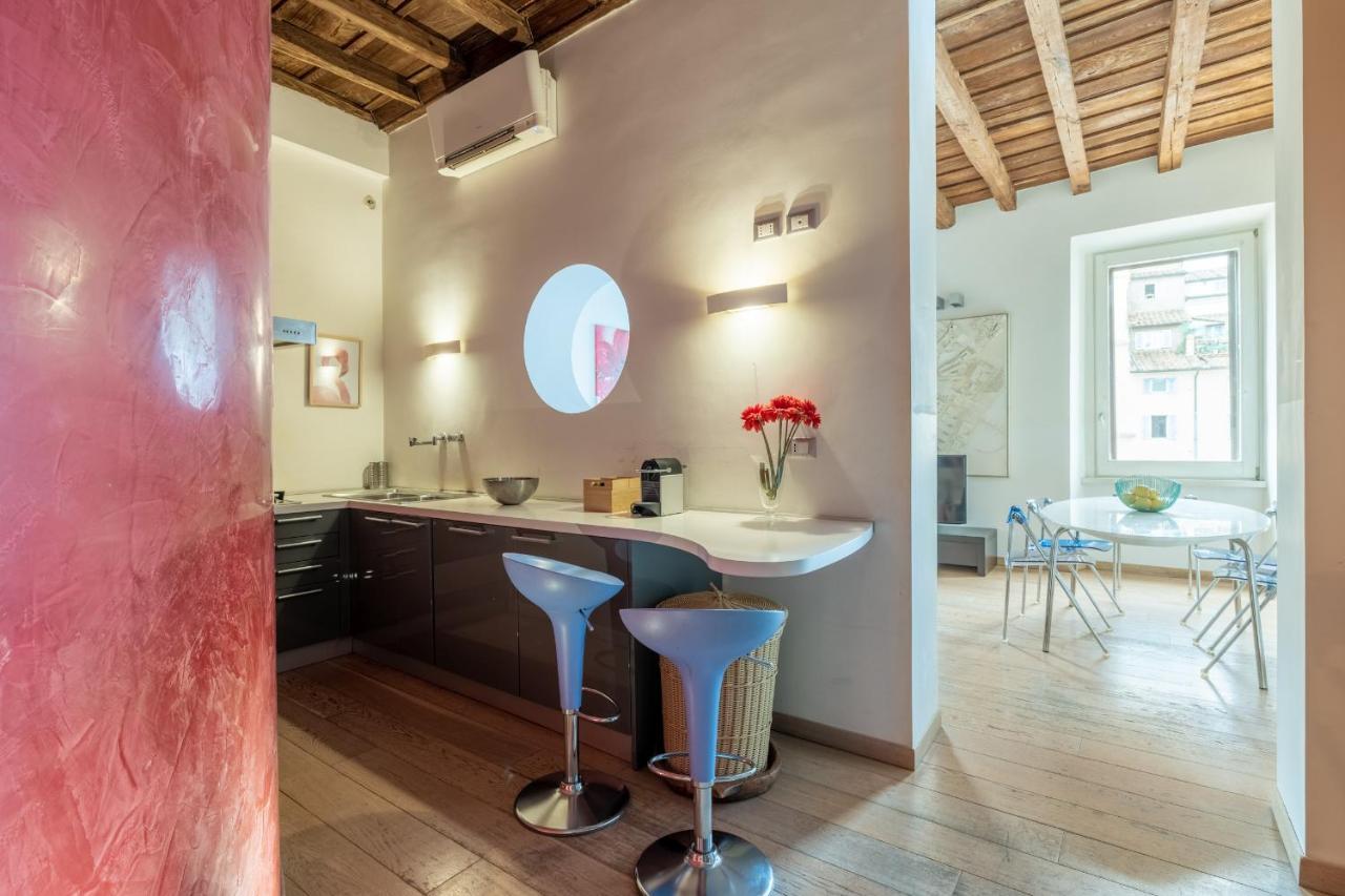 Modern Apartment In Campo De Fiori Rom Eksteriør billede